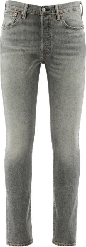 Levi's skinny jeans heren grijs denim, maat 36/34 | bol.com