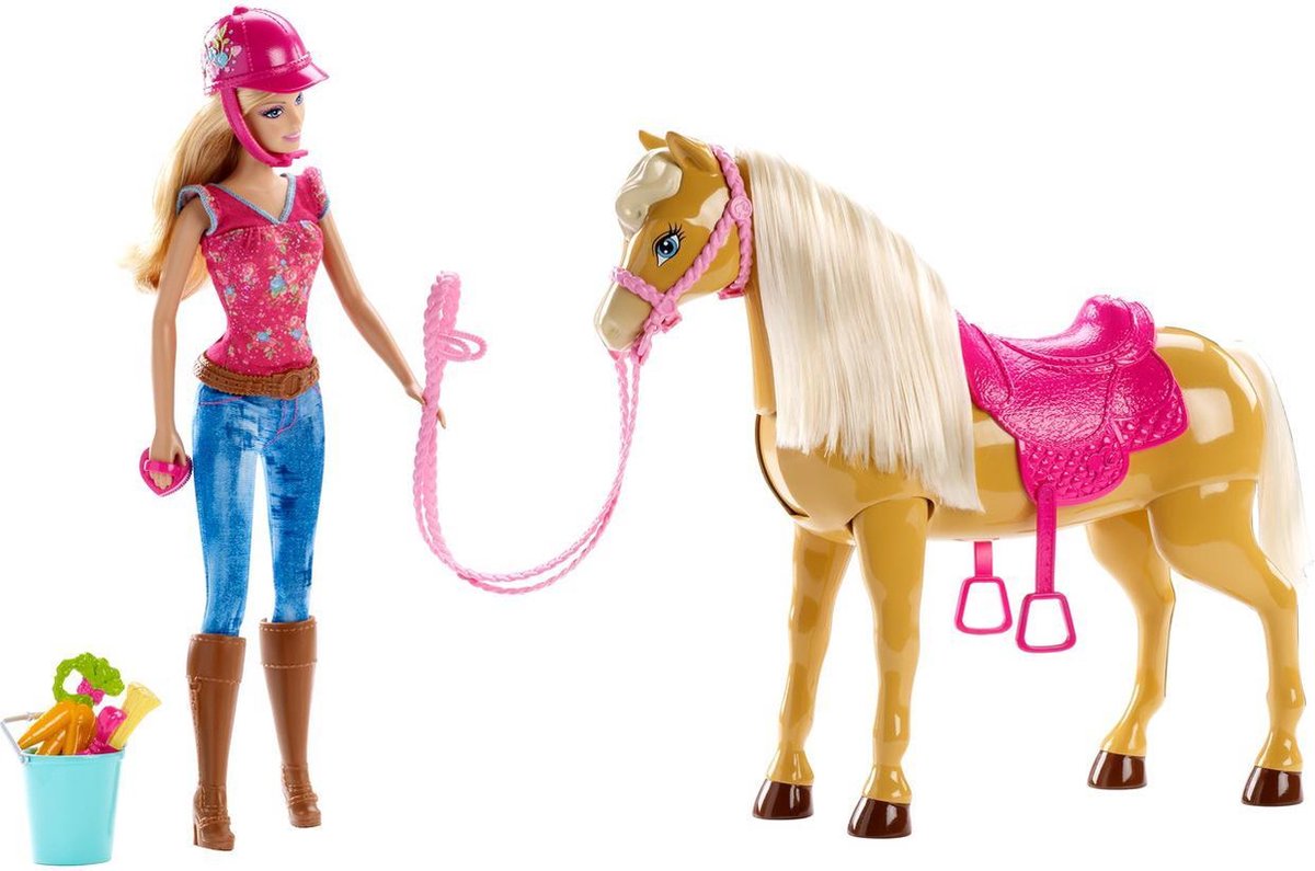Barbie en Paard Tawny - Barbie Pop |