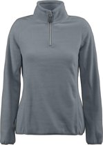 Printer Frontflip Lady Fleece Halfzi Metalgrey XXL