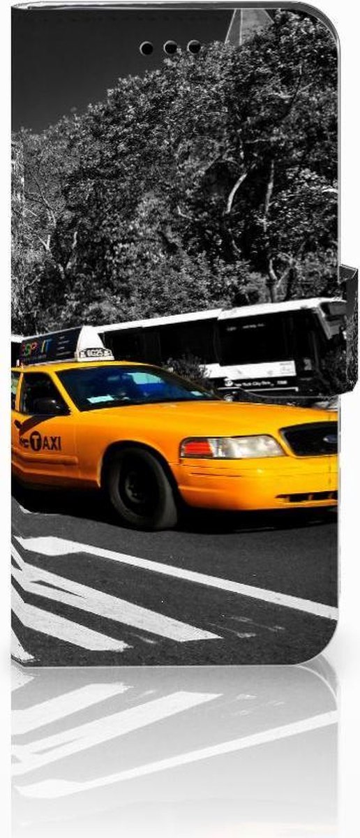 Huawei P10 Lite Flip Cover New York Taxi