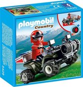 Playmobil Quad de Secours en Montagne