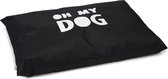 Beeztees Oh My Dog - Coussin pour chien - Noir - 100x70 cm