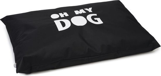 Beeztees Oh My Dog - Hondenkussen - Zwart - 100x70 cm
