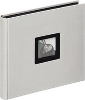 Walther Design FA-209-D Black & White - Fotoalbum - 27 x 26 cm - Grijs - 50 pagina's