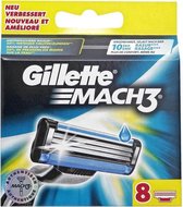 Gillette Mach 3 8stuk(s) Mannen scheermesje