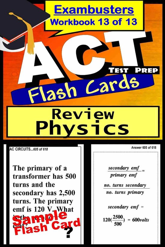 Exambusters ACT 13 - ACT Test Prep Physics Review--Exambuste ... - cover