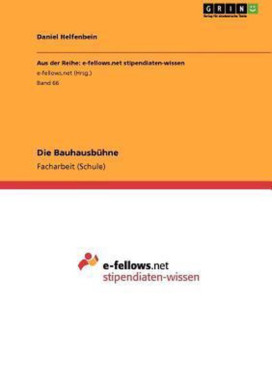 Die Bauhausbuhne - cover