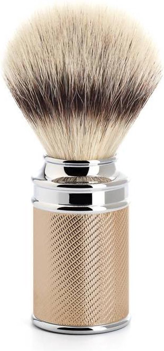 MÜHLE -Silvertip Fibre Scheerkwast Traditional Rose Goud