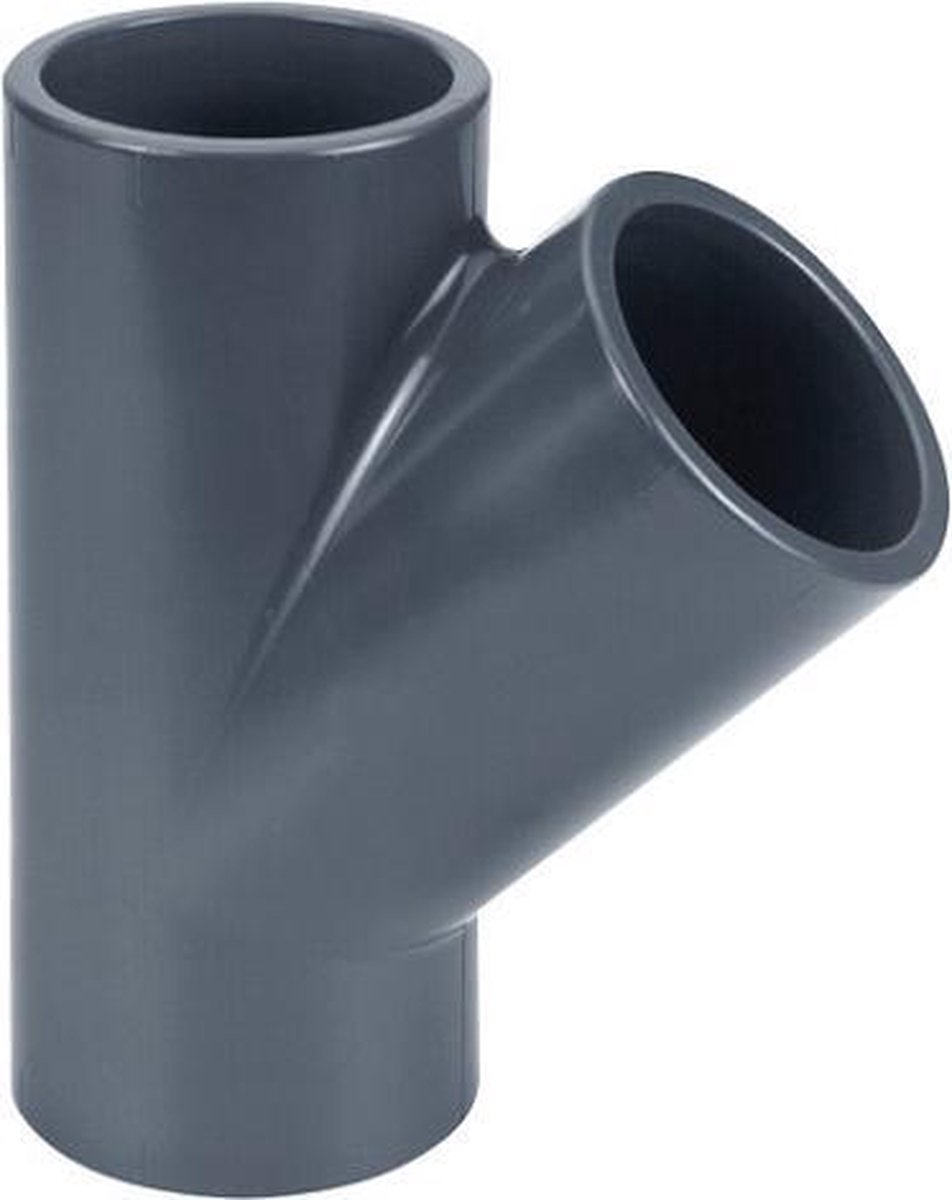 Effast PVC T-stuk 45° - 90 mm - lijmverbinding