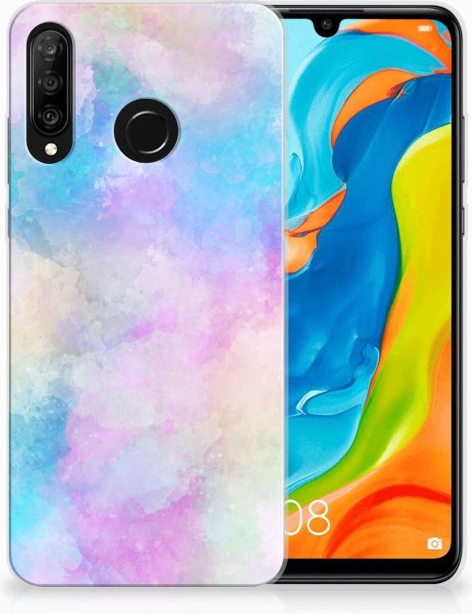 Hoesje maken Huawei P30 Lite Watercolor Light