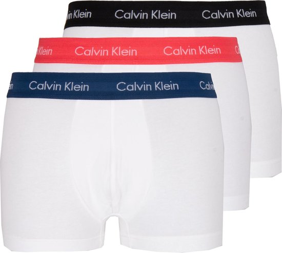 Calvin Klein Onderbroek - Maat M - Mannen - wit/blauw/rood/zwart | bol.com