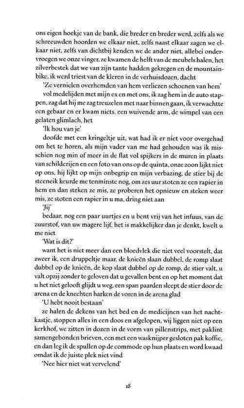 Tekstpagina met een verhaal in het Nederlands.