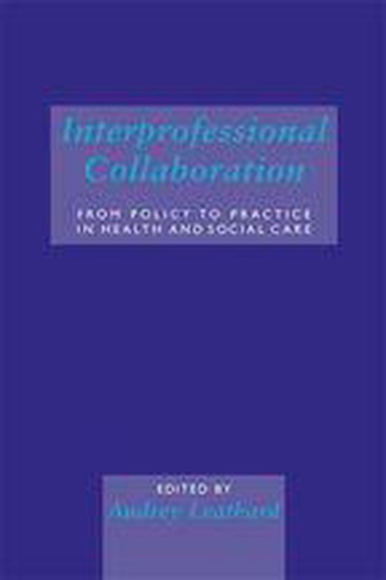 Interprofessional Collaboration - cover