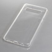 OTB hoge kwaliteit TPU case geschikt voor Samsung Galaxy S10 vol transparant