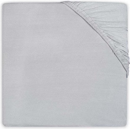 Hoeslaken katoen 70x140cm soft grey