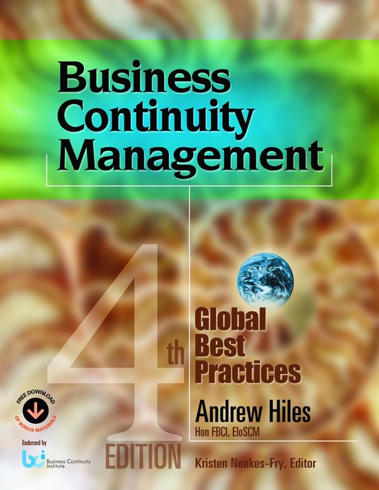 Business Continuity Management - cover