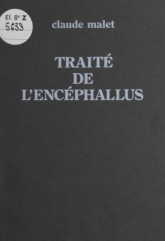 Traité de l'Encéphallus - cover