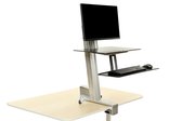 InMovement Elevate DeskTop DT3 - Single Monitor- Zit sta bureau verhoger