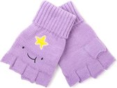 Adventure Time - Lumpy Space Princess vingerloze handschoenen paars - Televisie cartoon merchandise