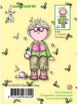 Leane Creatief - stempel Bambinie Christmas boy 55.8220