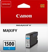 Canon PGI-1500 C - 4.5 ml - cyaan - origineel - inkttank - voor MAXIFY MB2050, MB2150, MB2155, MB2350, MB2750, MB2755
