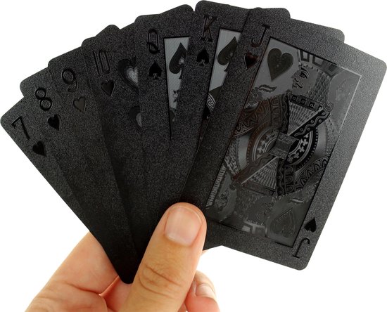 Thumbnail van een extra afbeelding van het spel United Entertainment - Speelkaarten - Zwart