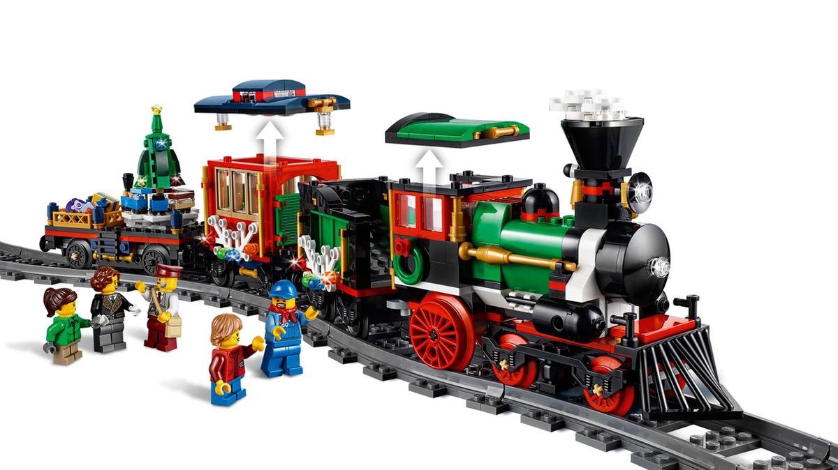 LEGO Creator Expert Le train de Noël - 10254 | bol.com