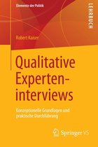 Elemente der Politik - Qualitative Experteninterviews