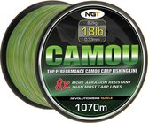 NGT Spool of Camo Line (18lb / 8.2Kg / 0.33mm / 1070m) | Nylon vislijn