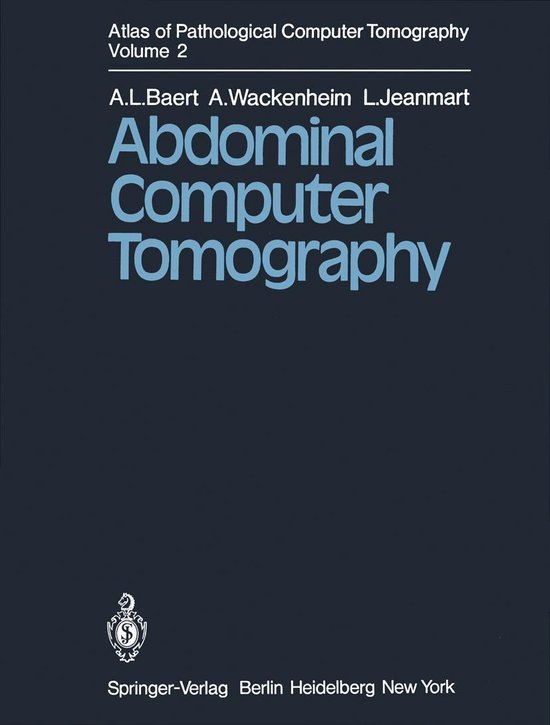 Medicine (R0) - Atlas of Pathological Computer Tomography - cover