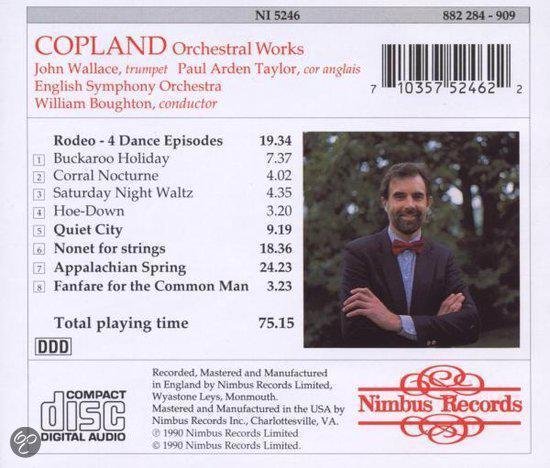 English Symphony Orchestra, William Boughton - Copland: Appalachian ...
