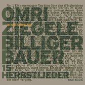 Omri Ziegele & Billiger Bauer - So Viel Schon Hin - 15 Herbstlieder (CD)