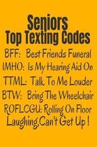 Seniors Top Texting Codes
