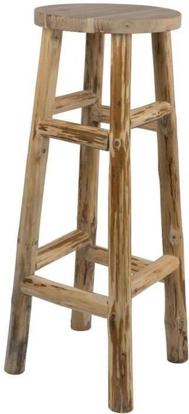 Les - Teak krukje 40x30x50 cm | Leen Bakker