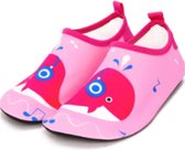 Kinder waterschoenen / Zwemschoenen voor kinderen – Roze walvis - Maat 22/23