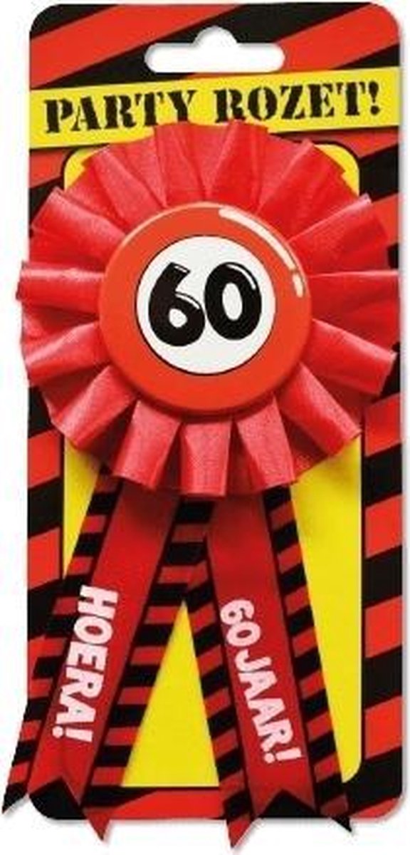 Leeftijden rozet 60 jaar