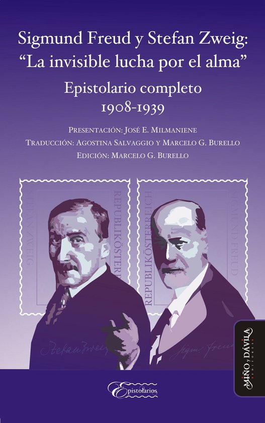 Epistolarios 2 - Sigmund Freud y Stefan Zweig: "La invisible ... - cover