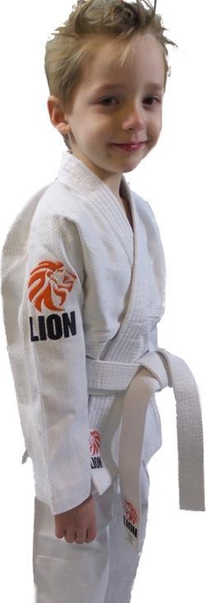 Judopak - wit - Lion 450 Kids - maat 80