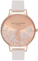 Olivia Burton LACE DETAIL BLUSH & ROSE GOLD OB16MV53