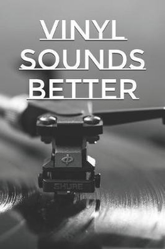 Vinyl Sounds Better, Mark On Dark 9781092956093 Boeken