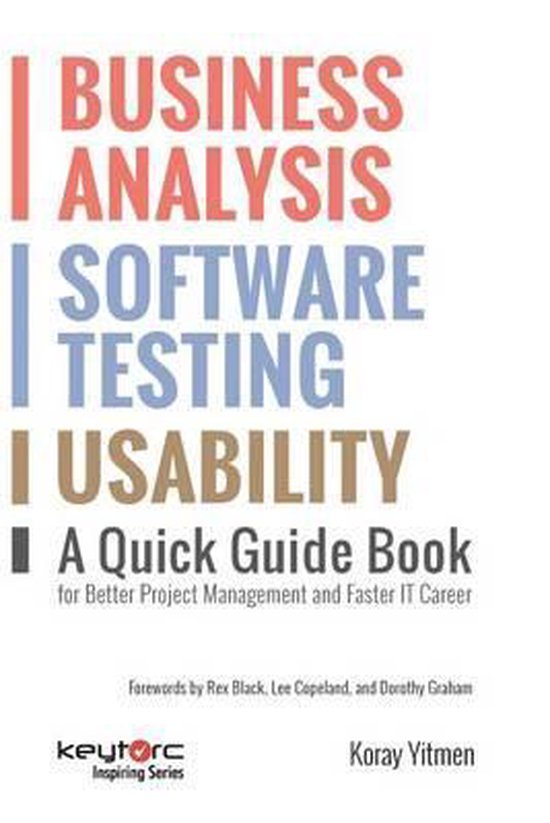 Business Analysis, Software Testing, Usability - cover