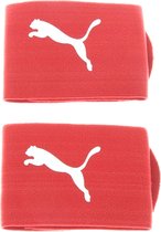 Puma Sock Stoppers Wide Sokophouders - rood/wit