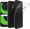 Coque en siliconen hoesje Motorola Moto G6 PLUS - Transparente