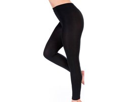 Dames Thermo Legging - Zwart - Maat S/M