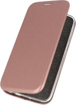 Roze Premium Folio Hoesje voor Huawei P20 Pro
