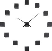 Wall Clock DIY Cubic - Black