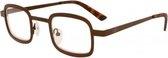 Icon Eyewear DCF338 The Doc Leesbril +3.00 - Mat Brons metaal