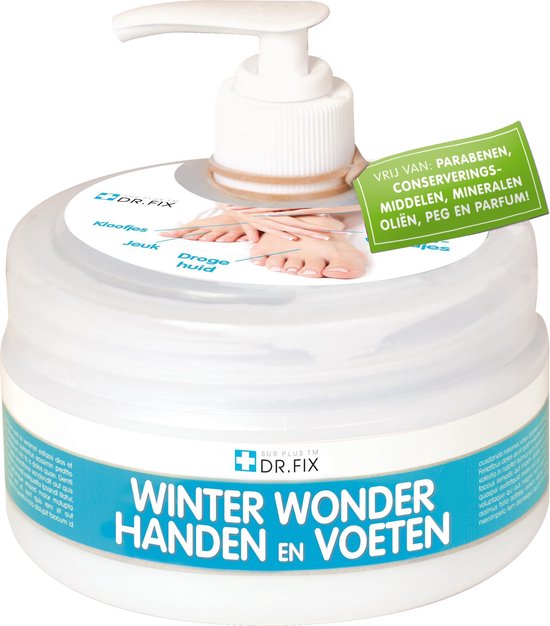 onder Beter jas Dr. Fix Winterhanden- en Voetenwonder - 300 ml - Handen en Voetenzalf |  bol.com