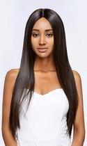 Hairextensions Brazilian onbewerkt virgin hair silky straight 16 inch 41cm Kleur:Natural