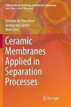 Ceramic Membranes Applied in Separation Processes